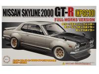 04670 Fujimi Автомобиль Nissan Skyline 2000 GT-R (KPGC10) ll-Works (1:24)