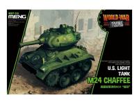 WWT-018 Meng Лёгкий танк M24 "Chaffee" серии World War Toons