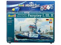 65213 Revell Подарочный набор с моделью буксира Harbour Fairplay (1:144)