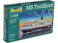 05815 Revell Круизный лайнер MS Trollfjord (1:1200) 05815 Revell Круизный лайнер MS Trollfjord (1:1200)