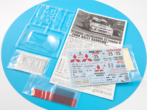 20712 Hasegawa Автомобиль Mitsubishi Lancer (Charisma GT) Evolution VI (1:24)