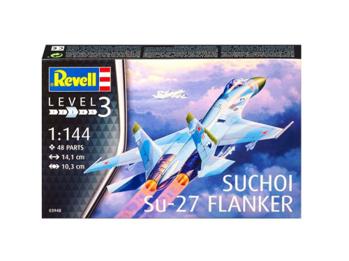 03948 Revell Советский самолет Су-27 (1:144)