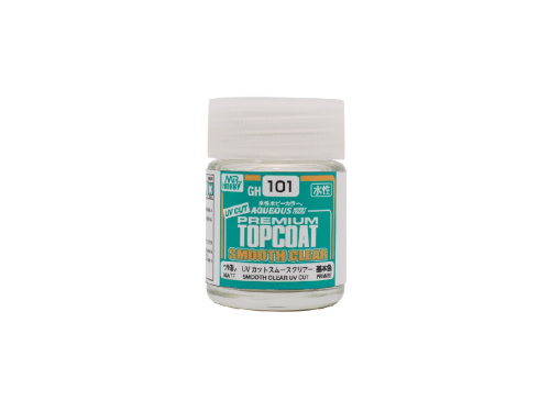 GH101 Mr.Hobby Лак Premiun Top Coat UV CUT прозрачный матовый , 10 мл.