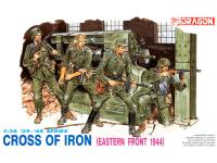 6006 Dragon Немецкие панцергренадёры Cross of Iron, Восточный фронт 1944 г. ( 4 фигуры) (1:35) 6006 Dragon Немецкие панцергренадёры Cross of Iron, Восточный фронт 1944 г. ( 4 фигуры) (1:35)