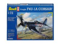 03983 Revell Американский истребитель Vought F4U-1A Corsair (1:72) 03983 Revell Американский истребитель Vought F4U-1A Corsair (1:72)