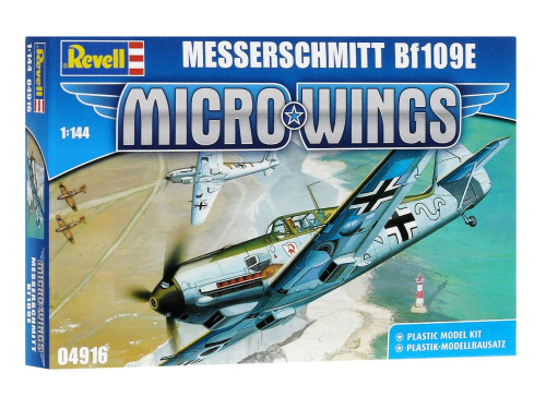 04916 Revell Немецкий истребитель Мессершмитт  Bf. 109 (1:144)