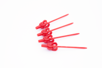 1355 JAS Держатель для окрашиваевых деталей, прищепка малая, 6 шт/уп.