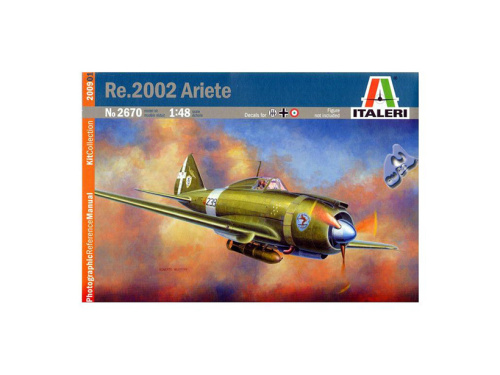 2670 Italeri Британский истребитель-бомбардировщик RE. 2002 Ariete Prm Edition (1:48)