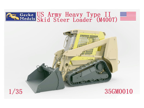 35GM0010 Gecko Models Армейский бульдозер Heavy Type II Skid Steer Loader (M400T) (1:35)