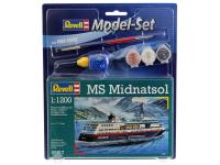 65817 Revell Подарочный набор с моделью лайнера Midnatsol (1:1200)