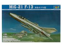 02210 Trumpeter Советский фронтовой истребитель MiG-21F-13 (1:32)