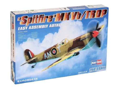 80213 Hobby Boss Английский истребитель Spitfire MkVb/TROP (1:72)