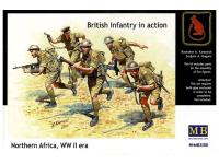 3580 Master Box Британская пехота в атаке, Северная Африка, период Второй Мировой войны (1:35)