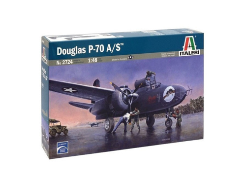 2724 Italeri Американский истребитель P-70A (1:48)