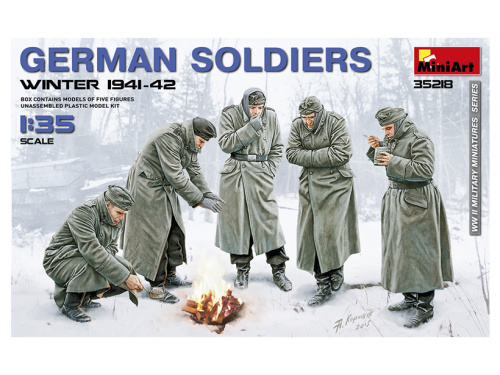 35218 MiniArt Немецкие солдаты (зима 1941-1942 ) (1:35)