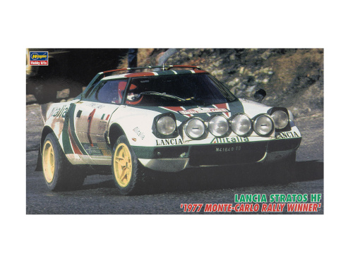 25032 Hasegawa Автомобиль Lancia Stratos HF 1977 Monte-Carlo Rally Winner (1:24)