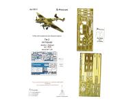 048237 Фототравление Микродизайн Пе-2 экстерьер (Звезда) (1:48) 048237 Фототравление Микродизайн Пе-2 экстерьер (Звезда) (1:48)