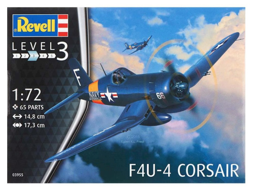 03955 Revell Истребитель F4U-4 "Корсар"(1:72)