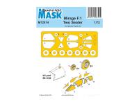 M72014 Special Hobby Комплект окрасочных масок для Mirage F.1 Two Seater (1:72)