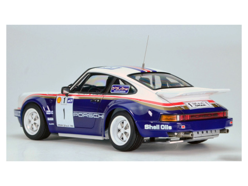 NU-24011 NuNu Model Kit Автомобиль Porsche 911 SC / RS 1984 Oman Rally Winner (1:24)