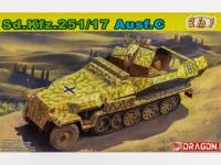 6592 Dragon Немецкий БТР Sd.Kfz. 251/17 Ausf.C (2 в1) (1:35)