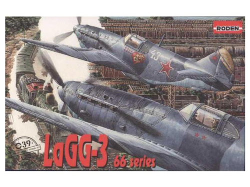 Rod039 Roden Истребитель-моноплан ЛаГГ-3 66 серия (1:72)