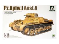 1008 Takom Немецкий легкий танк Pz.Kpfw.I Ausf.A (1:16)