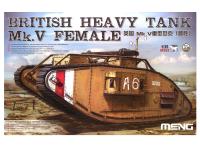 TS-029 Meng Британский тяжелый танк Mk.V Female (1:35)