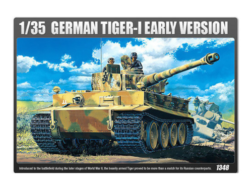 13239 Academy Немецкий тяжелый танк Tiger I ранний (1:35)