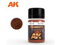 AK-2042 AK-Interactive Пигмент Dark Rust (темная ржавчина)