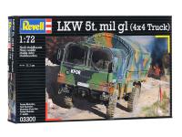 03300 Revell 5-тонный полноприводный 4х4 армейский грузовик МАН (1:72)