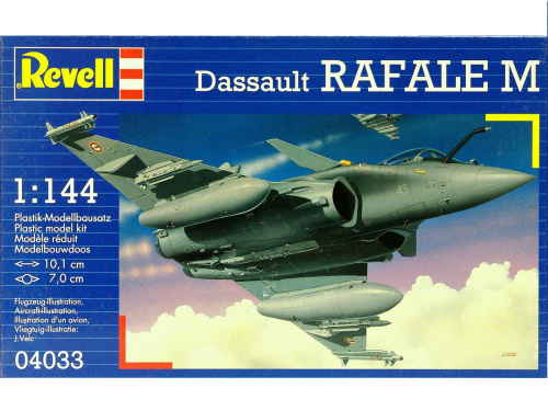 04033 Revell Истребитель Dassault Rafale M (1:144)