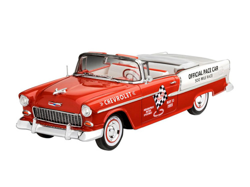 67686 Revell Подарочный набор. Автомобиль Chevy Indy Pace Car 1955 (1:25)