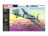 AZ7540 AZ Model Немецкий истребитель Messerschmitt Bf-109 H-0 (1:72)
