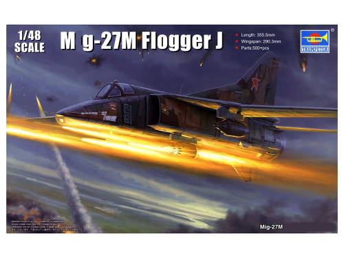 05803 Trumpeter Советский истребитель М&G-27M Flogger J (1:48)