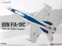 12564 Academy Самолет USN F/A-18C "VFA-192 Golden Dragons" (1:72)
