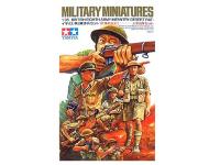 35032 Tamiya Английские пехотинцы, Африканский корпус. 8 фигур (1:35)