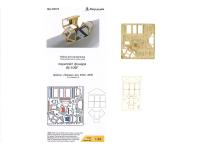 048212 Фототравление Микродизайн Bf-109F. Фонарь (Звезда) (1:48) 048212 Фототравление Микродизайн Bf-109F. Фонарь (Звезда) (1:48)