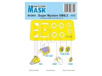 M72001 Special Hobby Набор окрасочных масок на модель SMB-2 Super Mystere (1:72)
