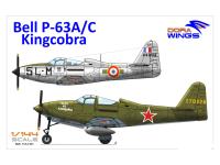 DW14401 Dora Wings Истребитель Bell P-63A/C "Kingcobra" (1:144)
