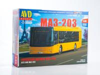 4055 AVD Models Городской автобус МАЗ-203 (1:43)