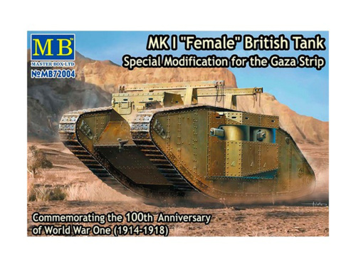 72004 Master Box Британский танк MK I "Самка", специальная модификация (1:35)