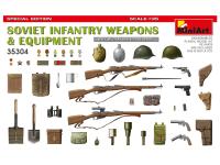 35304 MiniArt Советское пехотное оружие и снаряжение (Специальное издание) (1:35)