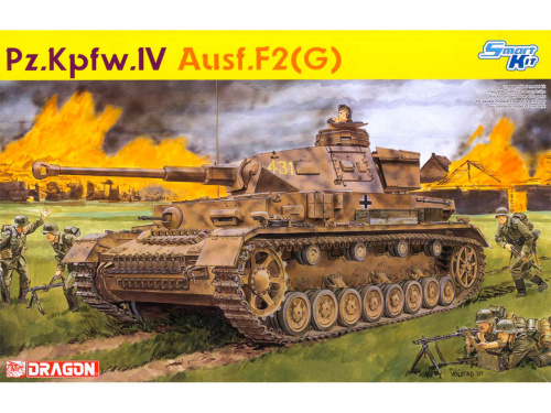 6360 Dragon Немецкий средний танк Pz.Kpfw.IV Ausf.F2 (G) (1:35)