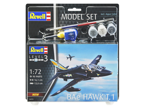 64970 Revell Подарочный набор "Британский легкий штурмовик Bae Hawk T.1" (1:72)