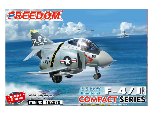 162070 Freedom Model Kits Самолёт US NAVY Phantom II F-4/J