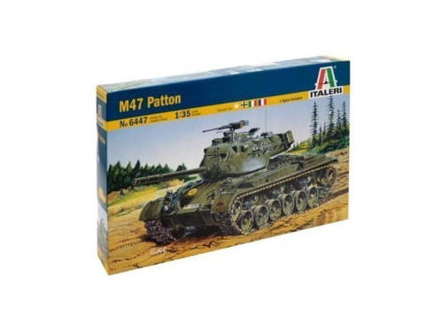 6447 Italeri Танк M47 Patton (1:35) купить сборную модель в интернет-магазине Моделист - Доставка по всей России