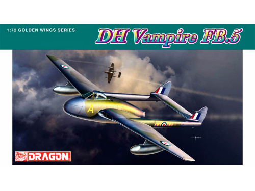 5085 Dragon Британский реактивный истребитель DH Vampire FB.5 (1:72)