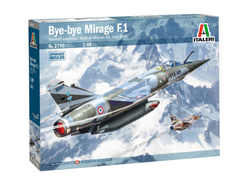 2790 Italeri Самолёт Bye Bye Mirage F.1 (1:48)