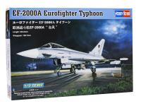 80264 HobbyBoss Истребитель Euro Fighter EF-2000A Typhoon (1:72)